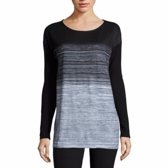 Worthington Tops - Long-Sleeve Drop-Shoulder Tunic